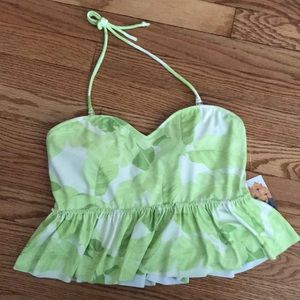 NWT Kortni Jeane sweetheart peplum top
